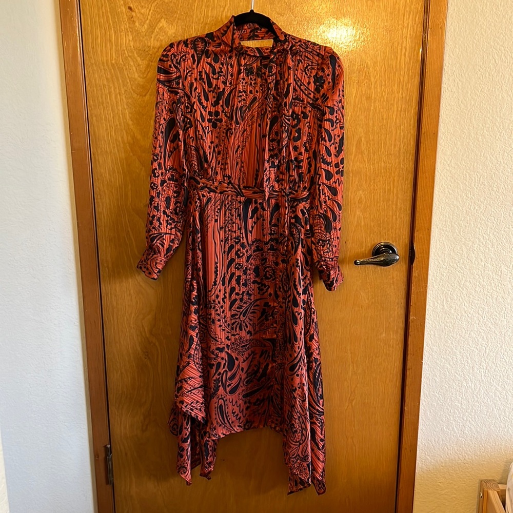 Topshop Petite Longsleeve Dress US 2P